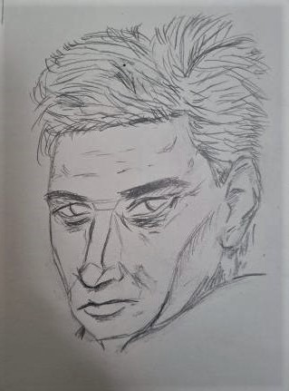 a rough sketch of Jacques Derrida